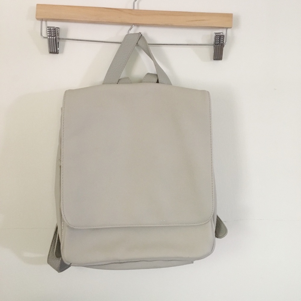Vegan leather backpack purse!